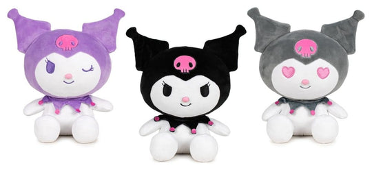 Hello Kitty Plüschfiguren Kuromi 22 cm Sortiment (12)