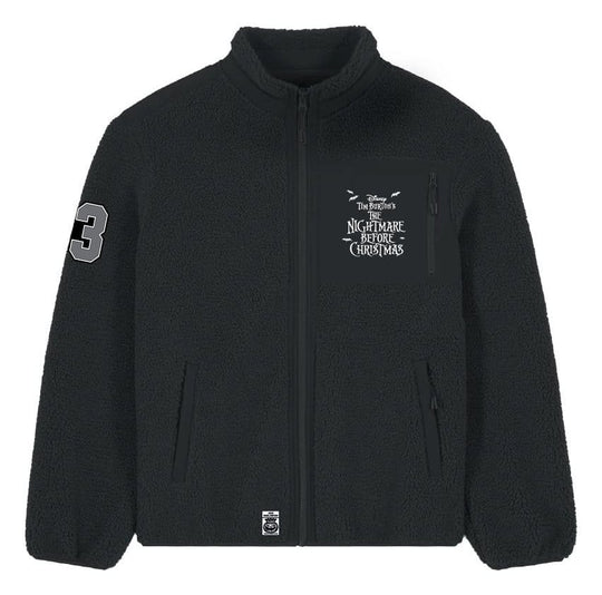 Nightmare Before Christmas Sherpa Jacke Jack Skellington Größe XL