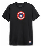 Marvel T-Shirt Captain America Shield Logo Größe L