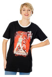 Gotham City Sirens T-Shirt Crossword Black Ringer Größe XXL