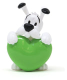 Asterix PVC Figur Idefix Green Heart 4,5 cm