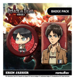 Attack on Titan Anstecker 2er-Pack Eren Jaeger