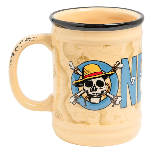 One Piece Shaped Tasse Jolly Roger