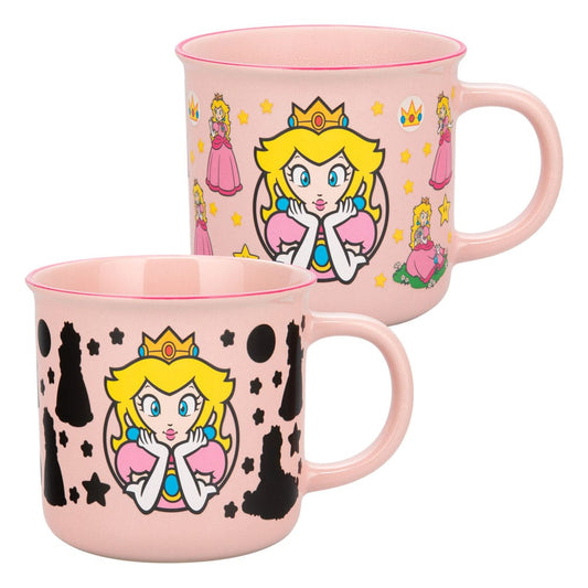 Super Mario Tasse mit Thermoeffekt Princess Peach