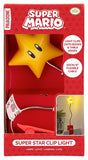 Super Mario Leuchte Super Star Clip 33 cm