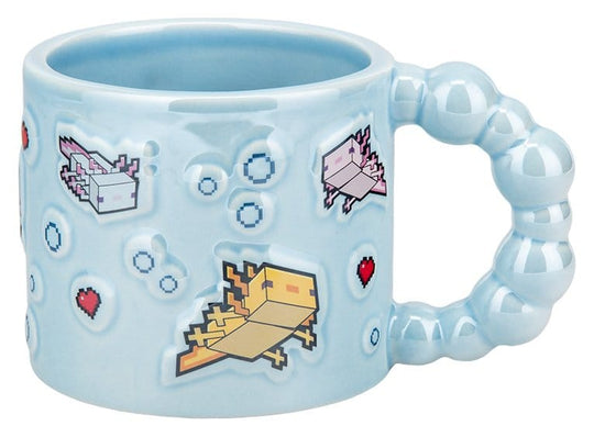 Minecraft Tasse Axolotl Bubble Shaped