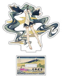 Hatsune Miku x Katsushika Hokusai iXima Die-Cut Acrylaufsteller Sortiment 10 cm