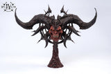 Diablo IV Art Mask Replik 1/2 Scale Mephisto 43 cm