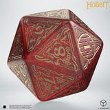 Der Hobbit Spindown Jumbo Würfel Ember TCG D20
