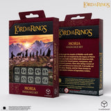 Der Herr der Ringe: 10er D6 Würfelset Moria (Glow in the dark)