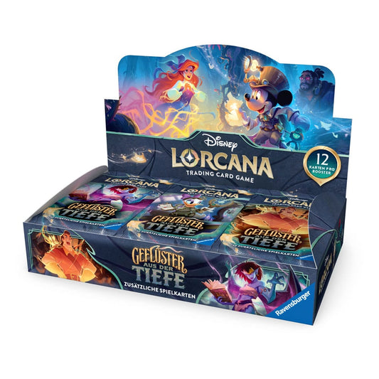 Disney Lorcana TCG Geflüster aus der Tiefe Booster Display (24) *Deutsche Edition*
