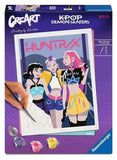 KPop Demon Hunters CreArt Malen nach Zahlen Malset Huntrix