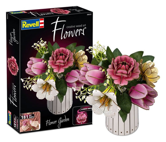 Revell Flowers Holzblumen Flower Garden 22 cm