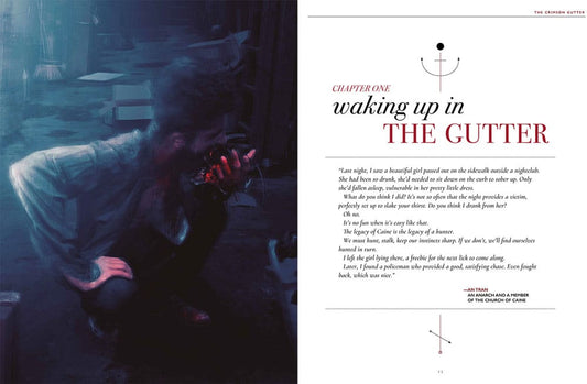Vampire: The Masquerade 5th Edition RPG Buch The Crimson Gutter Chronicle Book *Englische Version*
