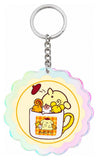 Sanrio Acryl-Schlüsselanhänger Pompompurin 30th Anniversary Squishy Cute Purin 02