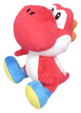 Super Mario Plüschfigur Yoshi Rot 17 cm