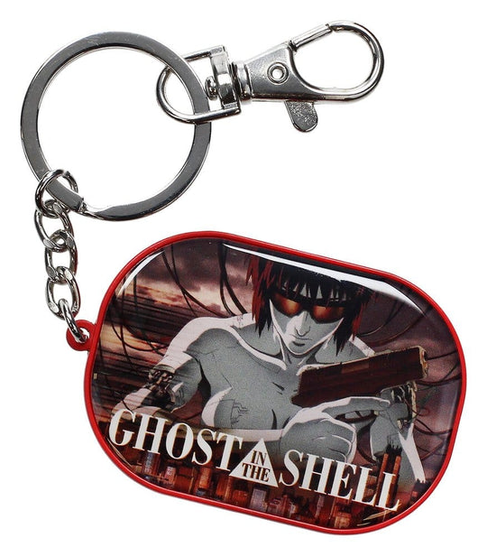 Ghost in the Shell Metall-Schlüsselanhänger Bewaffnete Motoko 14 cm
