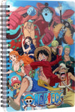 One Piece 3D-Effekt-Notizbuch Group 5 21 x 15 cm