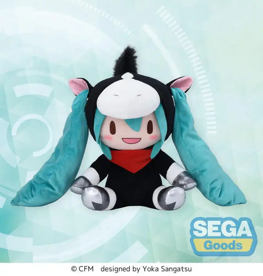 Character Vocal Series 01: Hatsune Miku Fuwa Petit Plüschfigur Hatsune Miku Horse 2026 LL 40 cm