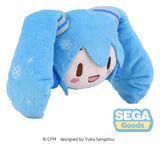 Snow Miku Fuwa Petit Plüschfigur Face Mascot