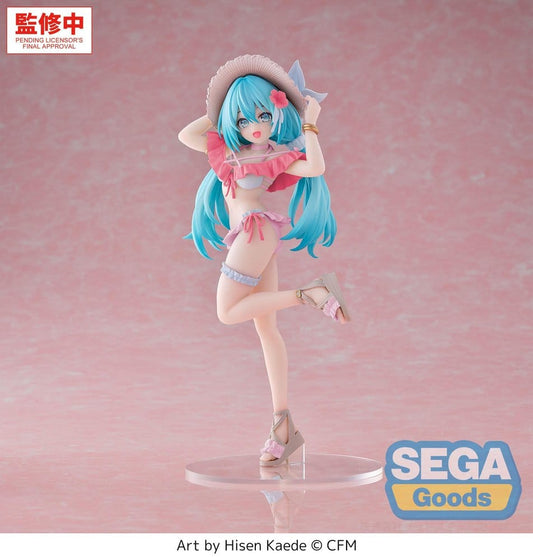 Character Vocal Series 01: Hatsune Miku Luminasta PVC Figur Conceptual Series Vol.1 Tropical Ver. 21 cm