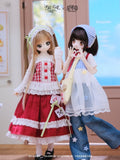 SyncyLand Actionfiguren 6er-Pack OOTD Series 23 cm Blind Box
