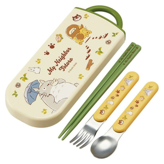 Mein Nachbar Totoro Essstäbchen Löffel Gabel Set Totoro & Catbus