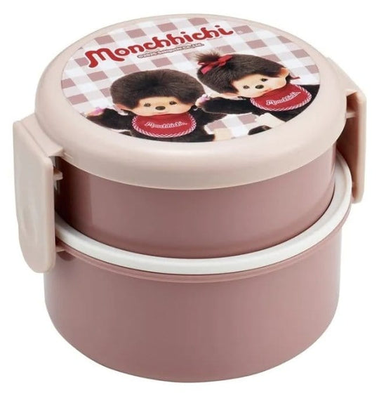 Monchhichi Zweilagige Runde Lunchbox