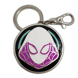 Marvel Comics Metall-Schlüsselanhänger Spider-Gwen Logo