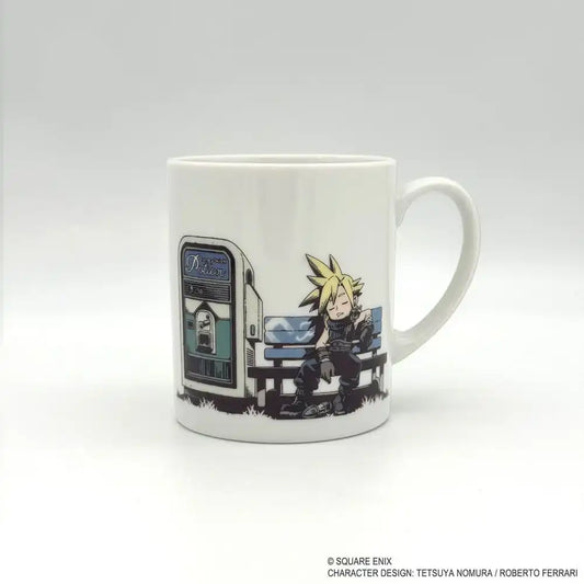 Final Fantasy VII Rebirth Tasse Schlafender Cloud