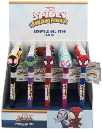Spidey & Friends Radierbarer Gelstift Friends Display (30)
