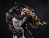 Original Artist Series Statue Beauty and the Beast by Maria Panfilova 46 cm