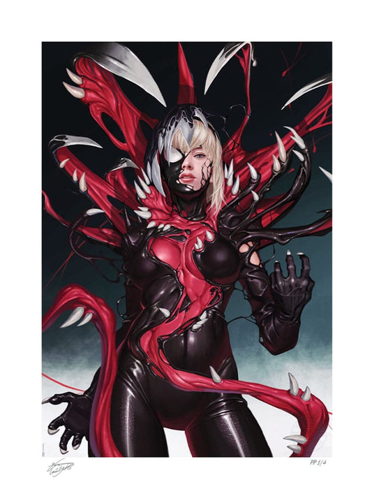 Marvel Kunstdruck Gwenom vs. Carnage (King in Black: Gwenom vs. Carnage #1 (2021)) 61 x 45 cm - ungerahmt