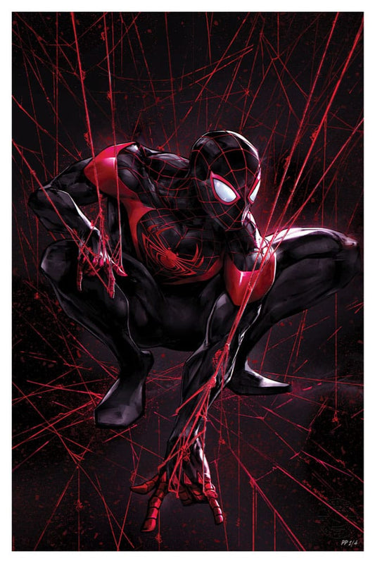 Marvel Kunstdruck Spider-Man Miles Morales 61 x 41 cm - ungerahmt