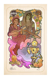 Critical Role Kunstdruck Sam Riegel: 10th Anniversary Art Nouveau Illustrations 46 x 28 cm - ungerahmt