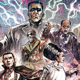 Universal Monsters Kunstdruck Universal Monsters by Vincenzo Riccardi 61 x 41 cm - ungerahmt