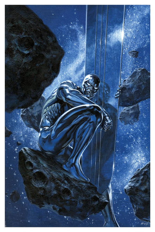 Marvel Kunstdruck Silver Surfer: Ghost Light 61 x 41 cm - ungerahmt