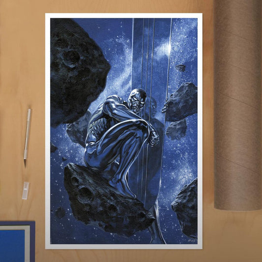Marvel Kunstdruck Silver Surfer: Ghost Light 61 x 41 cm - ungerahmt