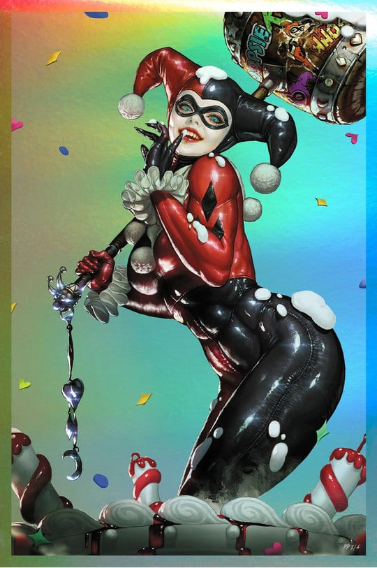DC Comics Kunstdruck Harley Quinn (Exclusive Edition) 41 x 61 cm - ungerahmt