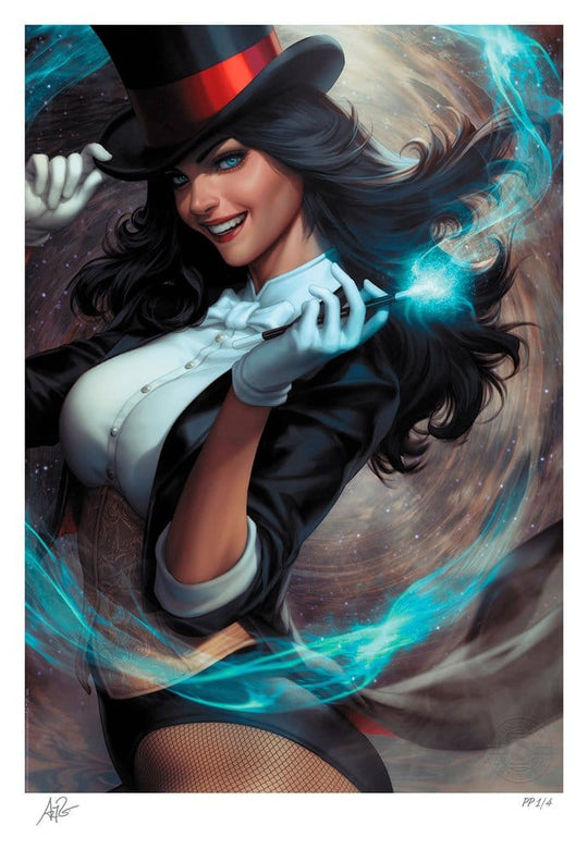DC Comics Kunstdruck Zatanna: Bring Down the House 46 x 61 cm - ungerahmt