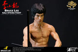 Der Mann mit der Todeskralle My Favourite Movie Statue 1/6 Bruce Lee Kali Sticks Fight Deluxe Basement Version 30 cm