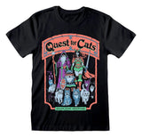 Steven Rhodes T-Shirt Quest For Cats Black