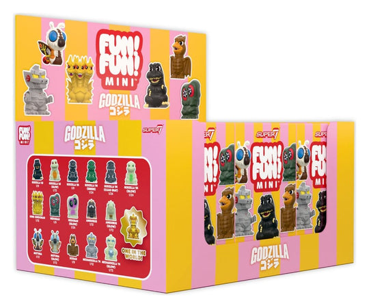 Godzilla Toho Fun! Fun! Minifiguren Wave 01 Blind Box Display (9)