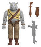 Teenage Mutant Ninja Turtles ReAction+ Actionfigur Wave 02 Rocksteady