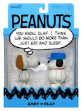 Peanuts ReAction Actionfiguren 2er-Pack Olaf & Andy 10 cm