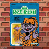 Sesamstraße ReAction Actionfigur Wave 06 Count Von Count (PJs) 10 cm