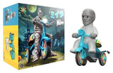 Universal Monsters Super Cycles Fahrzeug The Mummy (Light Grey w/ Blue Trike)