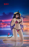 Overlord PVC Statue Desktop Cute Figure Albedo Cow-Print Swimsuit Ver. Renewal 13 cm