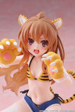 Toradora! Desktop Cute PVC Figur Taiga Aisaka (Tiger Costume Swimwear Ver.) 13 cm