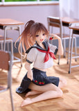 Strawberry 100% Desktop Cute PVC Figur Satsuki Kitaoji (School uniform Ver.) 18 cm